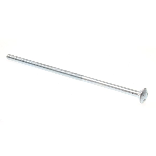 Prime-Line Carriage Bolts 3/8in-16 X 10in A307 Grade A Zinc Plated Steel 10PK 9064141 - main